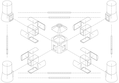 illustration construction modulaire